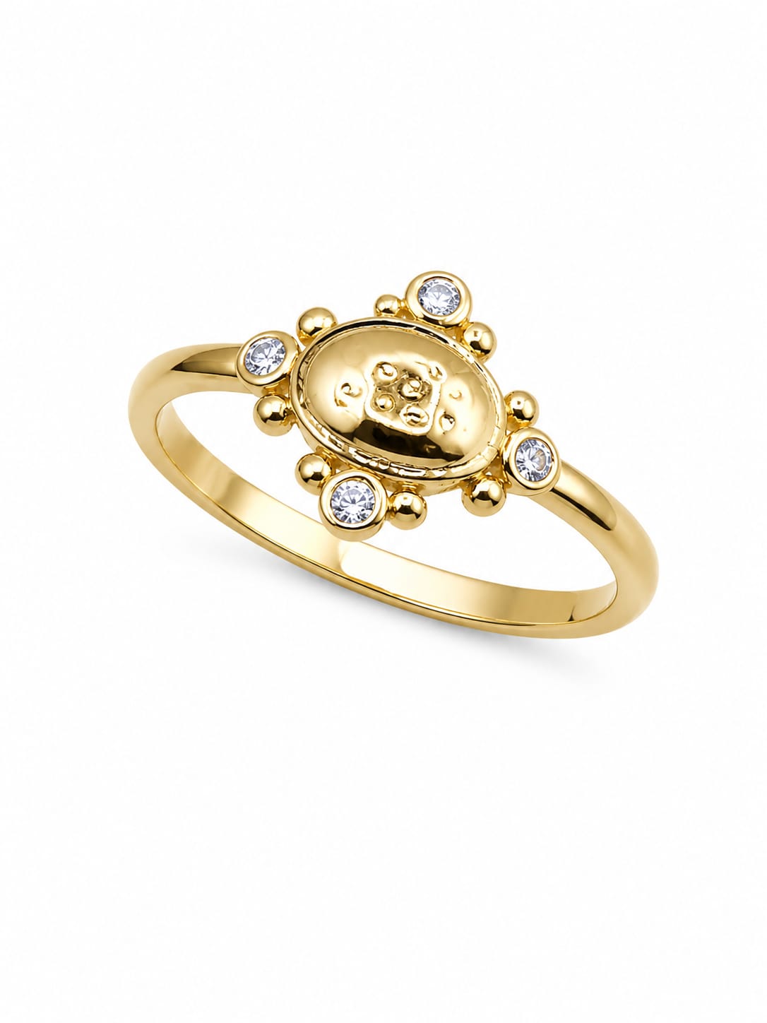 Anillo Ovalo Radiante