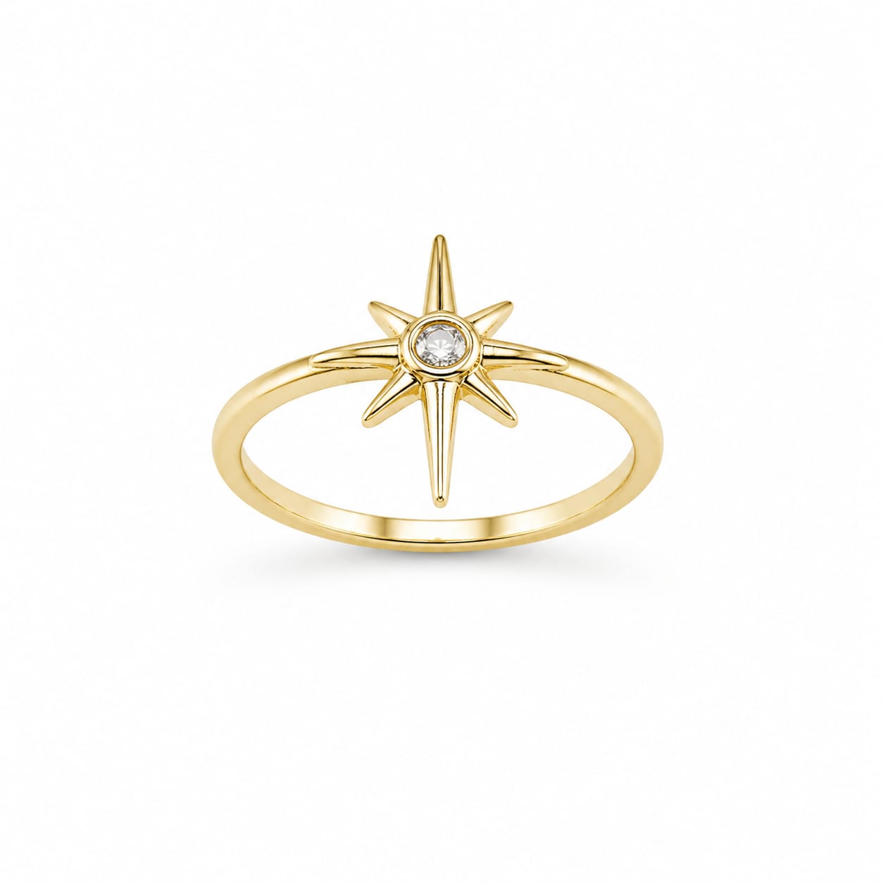 Anillo Estrella Brillante