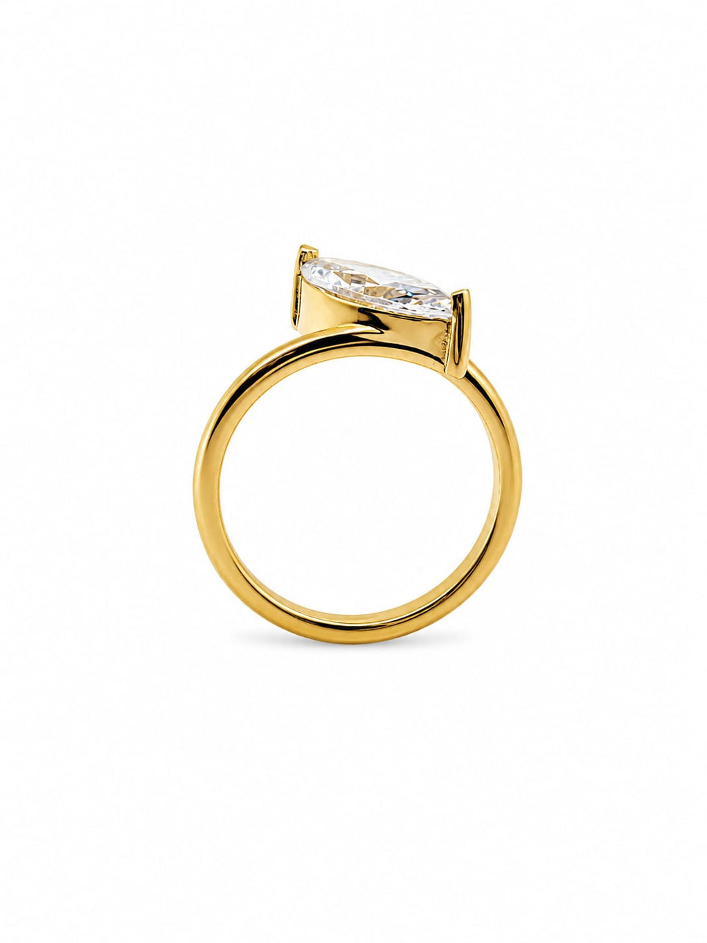 Anillo  Solitario Marquise