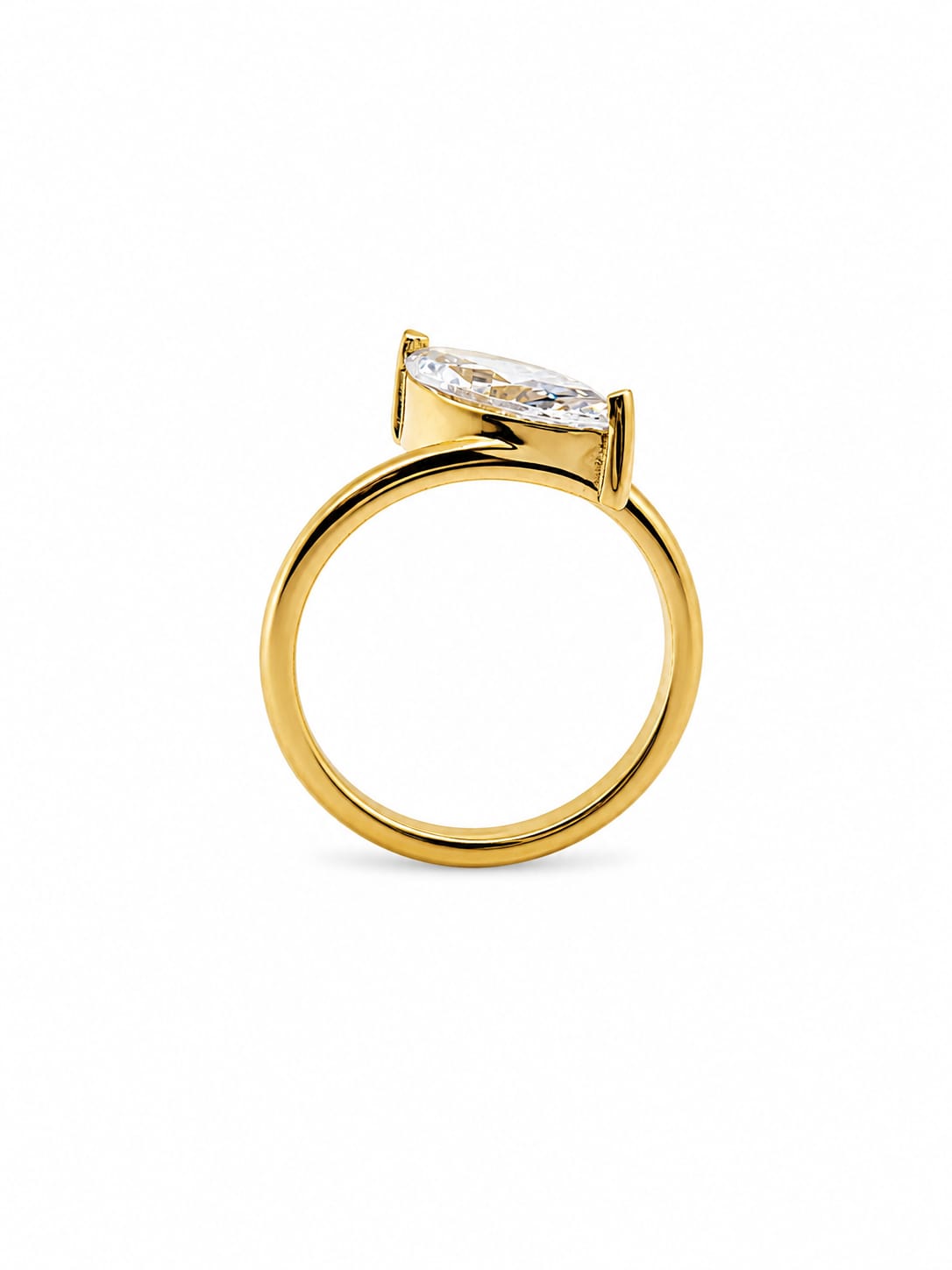 Anillo  Solitario Marquise