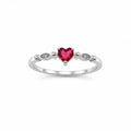 Anillo Corazón Rojo&nbsp;