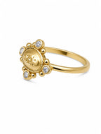 Anillo Ovalo Radiante